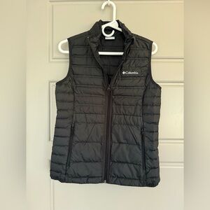 Columbia Black Puffer Vest